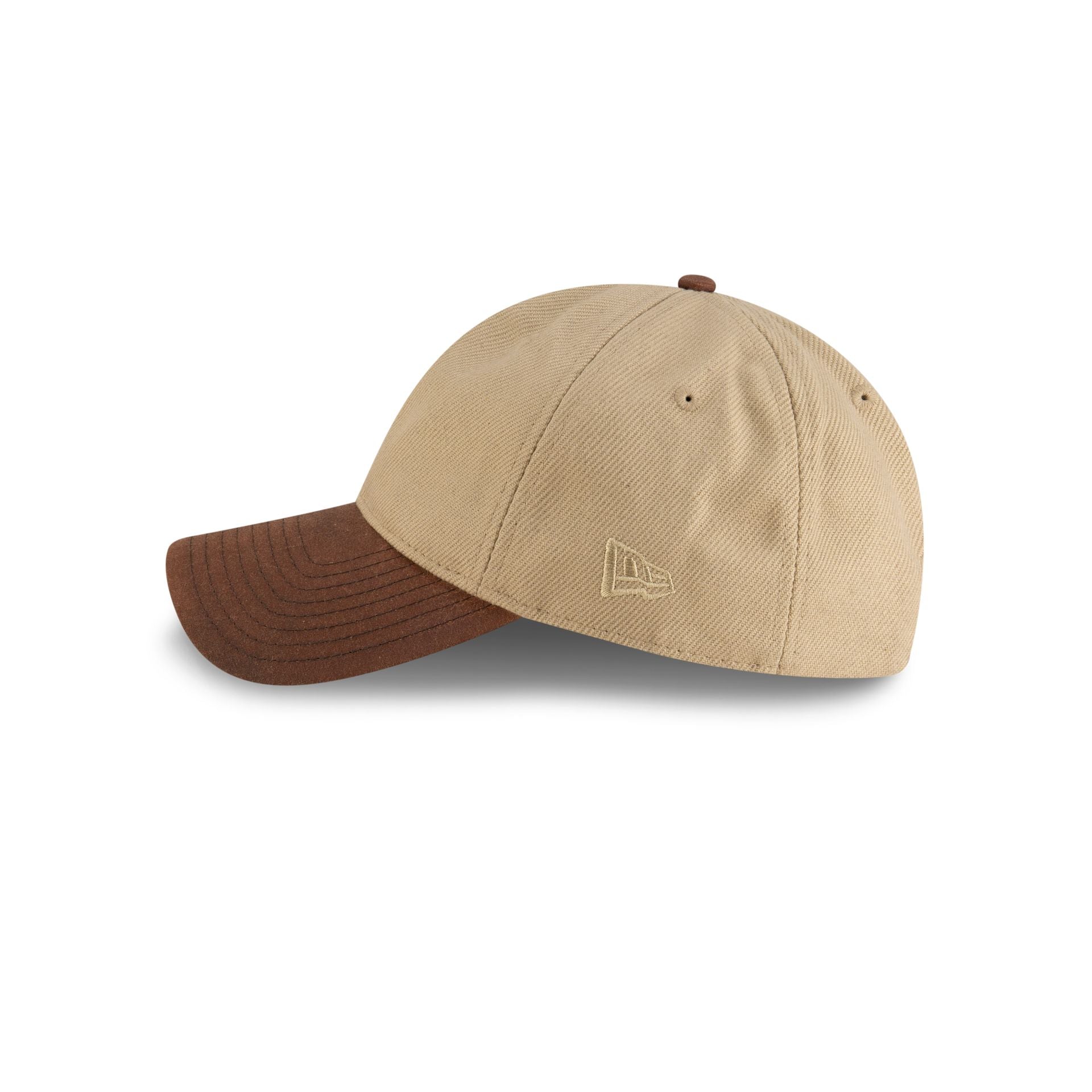 New Era Cap Heavy Twill Beige 9TWENTY Adjustable Hat