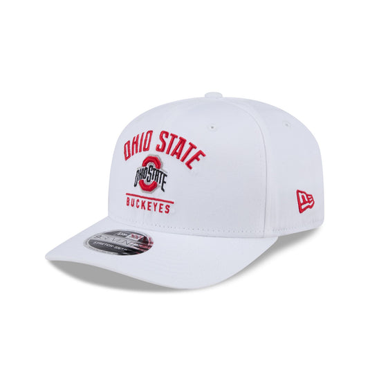 Ohio State Buckeyes Optic White 9SEVENTY Stretch-Snap Hat - New Era Cap