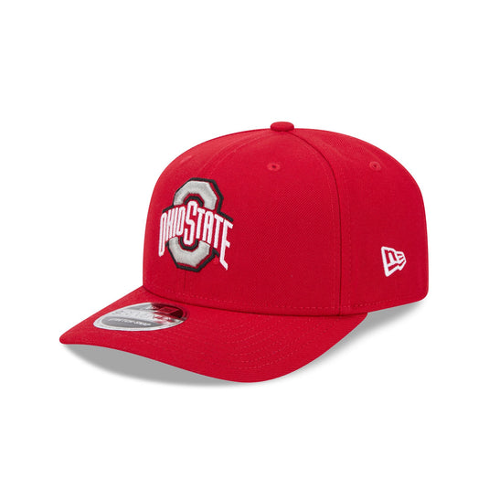 Ohio State Buckeyes Basic Red 9SEVENTY Stretch-Snap Hat - New Era Cap
