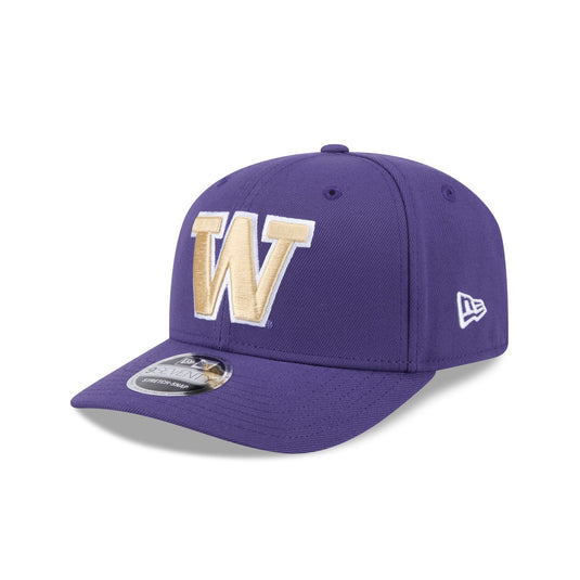 Washington Huskies Team 9SEVENTY Stretch-Snap Hat - New Era Cap