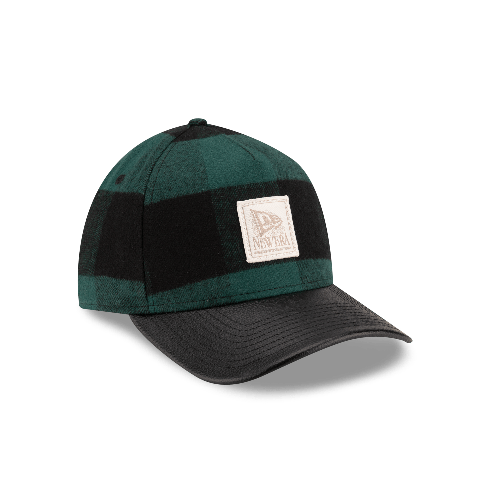 Lumber Plaid Kelly Green 9FORTY A-Frame Adjustable Hat