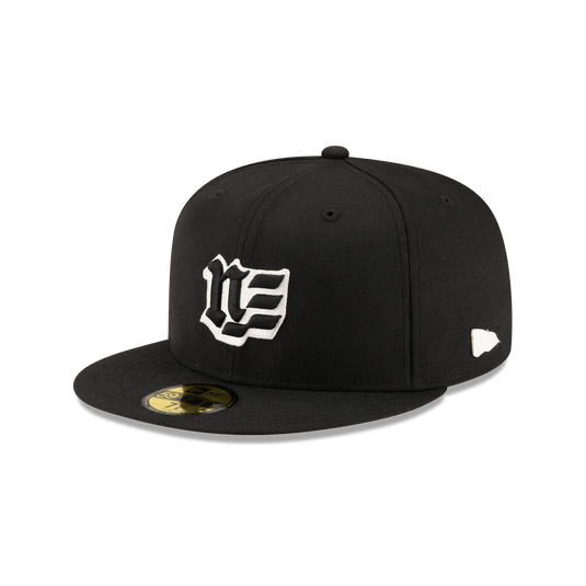Blackletter Black 59FIFTY Fitted Hat - New Era Cap