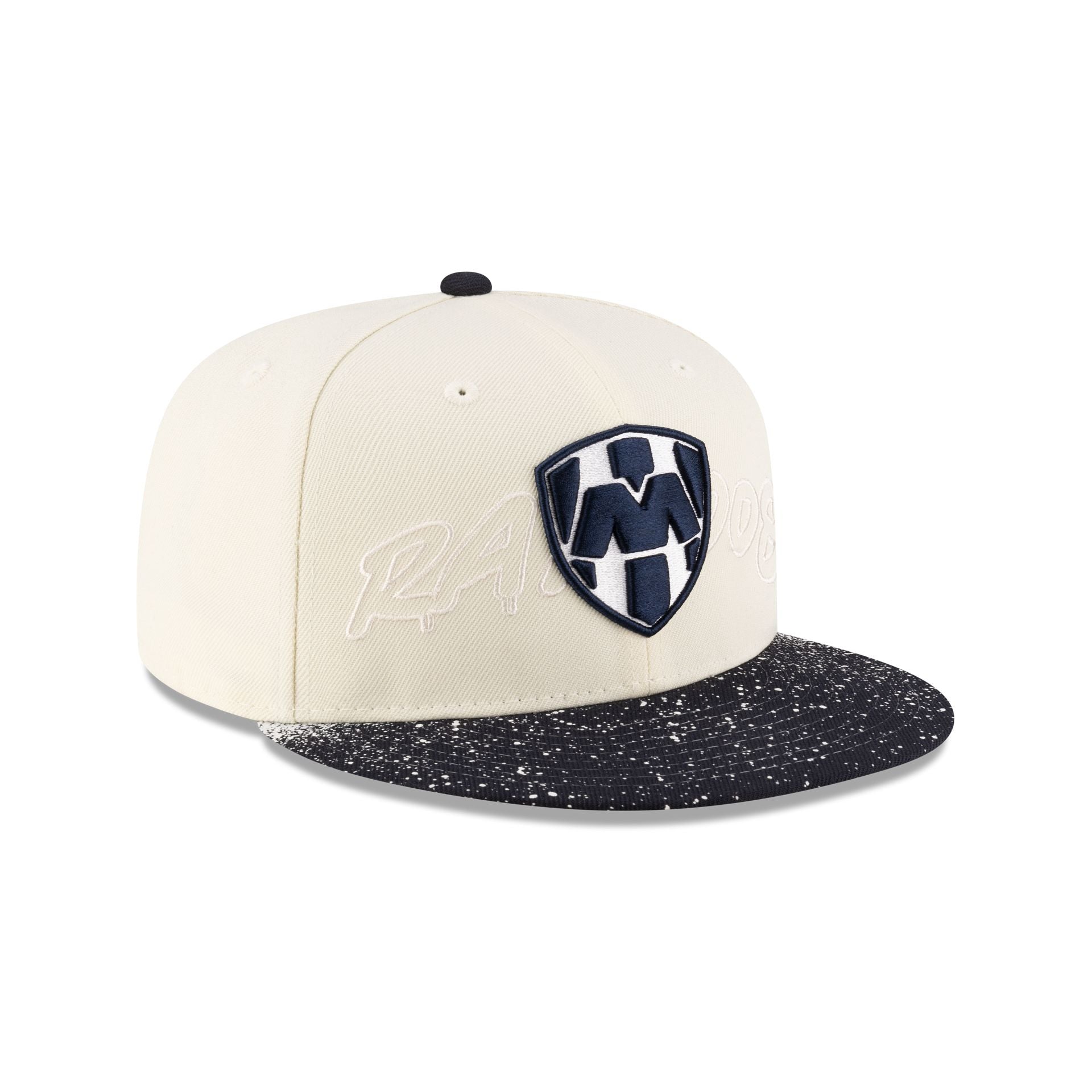 Rayados Splattered Visor 59FIFTY Fitted Hat