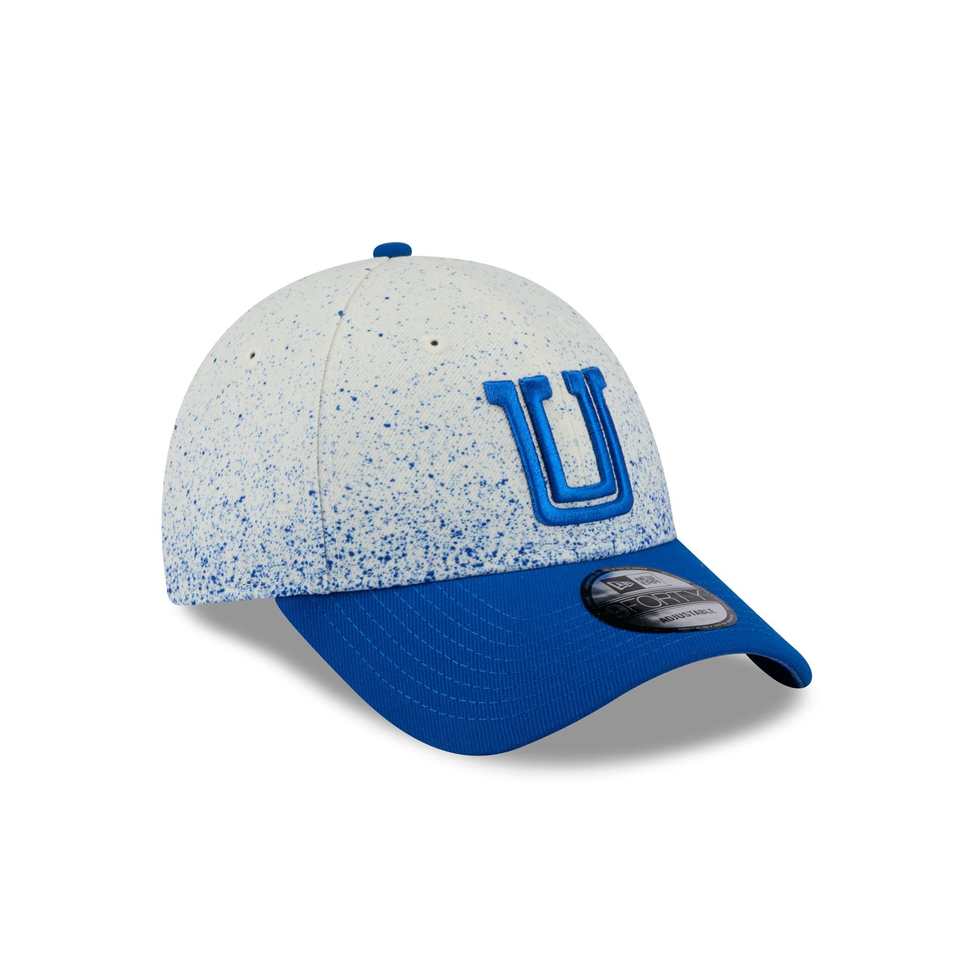 Club Tigres UANL Splattered Crown 9FORTY Snapback Hat