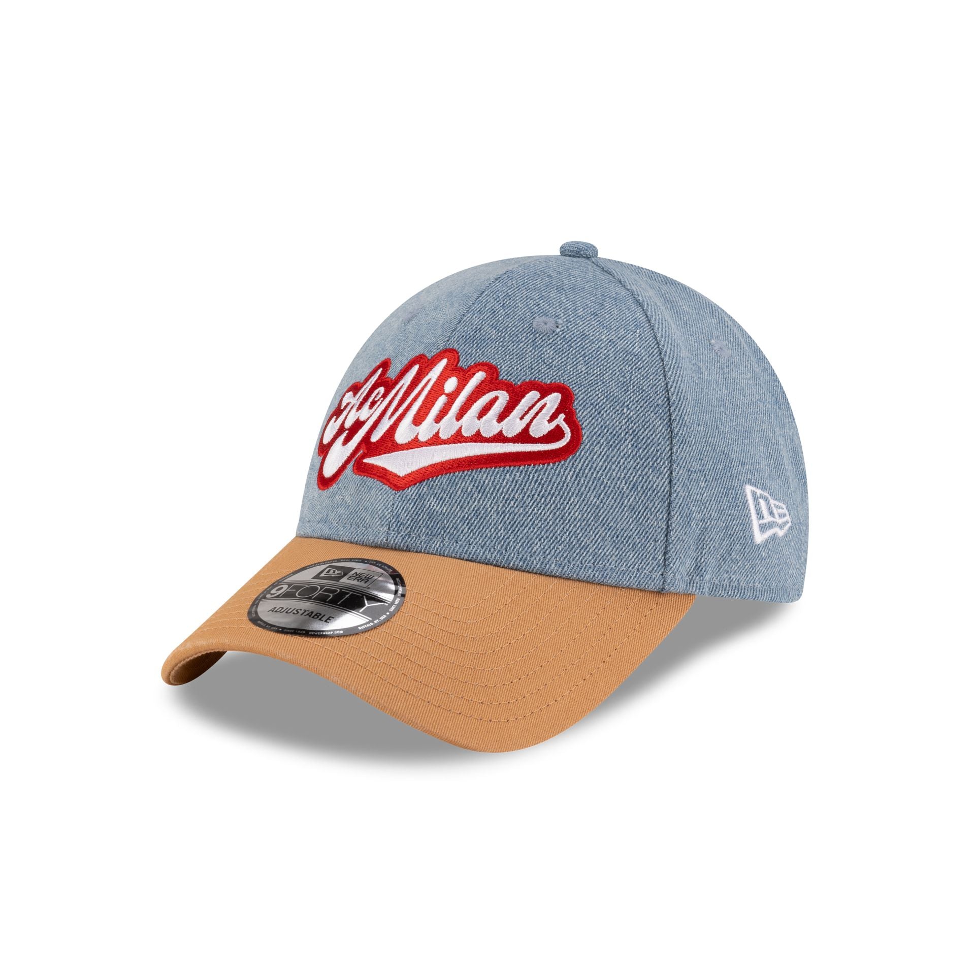 AC Milan Denim 9FORTY Adjustable Hat