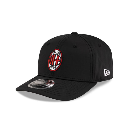 AC Milan Core Black 9SEVENTY Stretch-Snap Hat - New Era Cap
