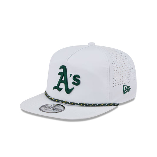 Athletics Optic White Performance Rope Golfer Hat - New Era Cap