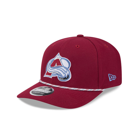 Colorado Avalanche Multicolor Rope 9SEVENTY Stretch-Snap Hat - New Era Cap
