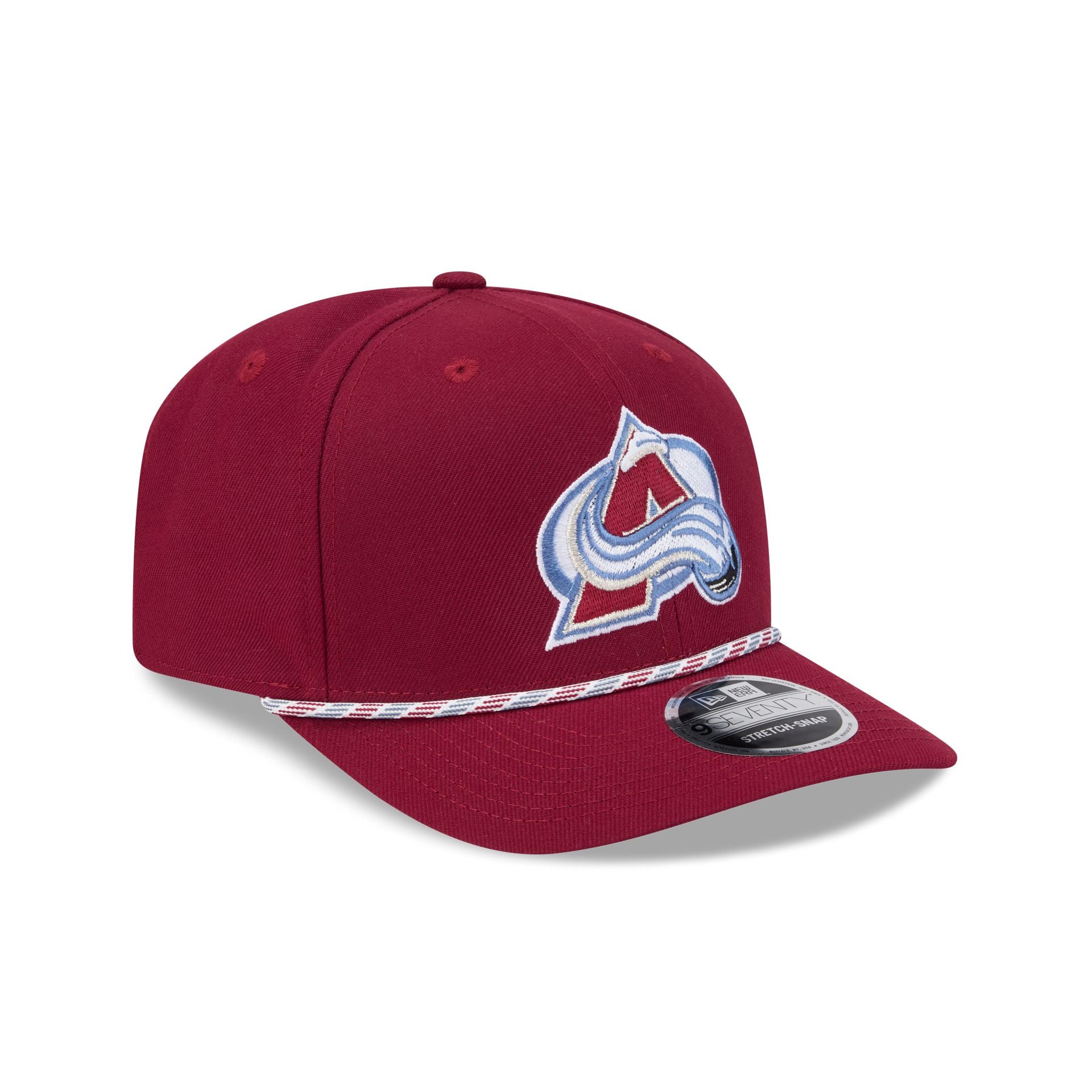Colorado Avalanche Multicolor Rope 9SEVENTY Stretch-Snap Hat