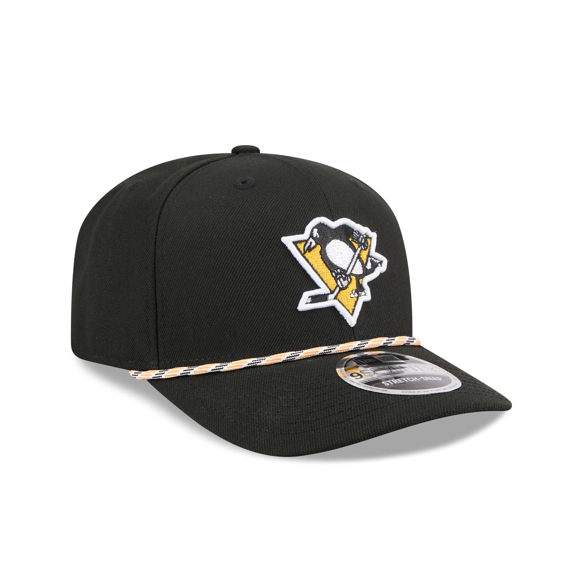 Pittsburgh Penguins Multicolor Rope 9SEVENTY Stretch-Snap Hat