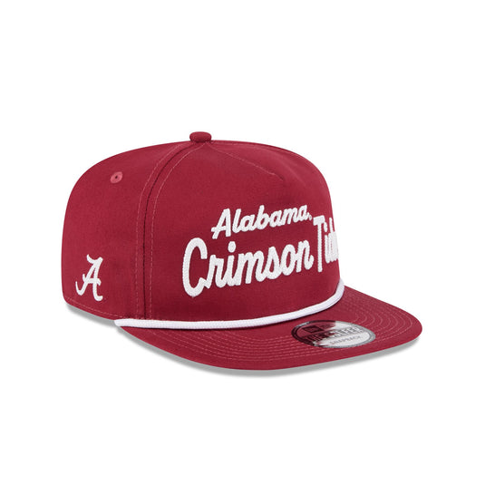 Alabama Crimson Tide Team Text Golfer Hat - New Era Cap