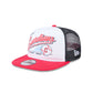 Cleveland Guardians Retro Script 9FIFTY A-Frame Trucker Hat