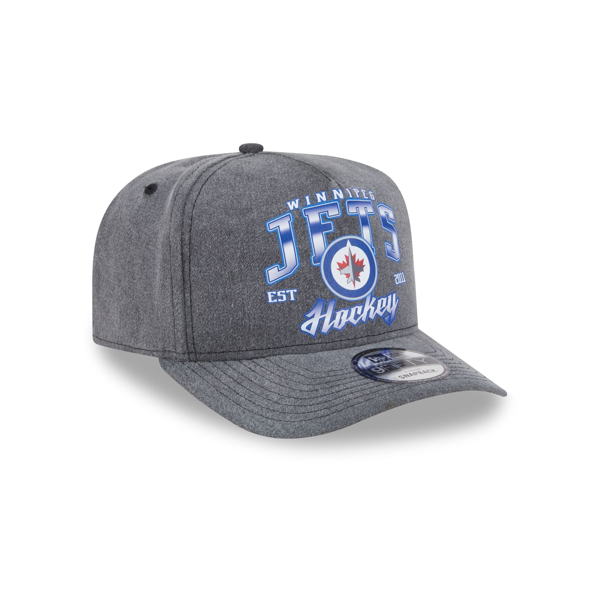 Winnipeg Jets Washed 9FIFTY A-Frame Snapback Hat