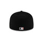 Houston Astros 2025 Clubhouse Black 59FIFTY Fitted Hat