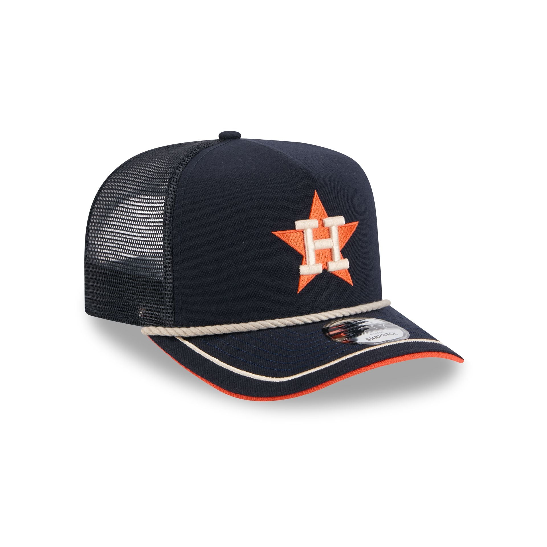 Houston Astros Vintage Team Rope 9FIFTY A-Frame Trucker