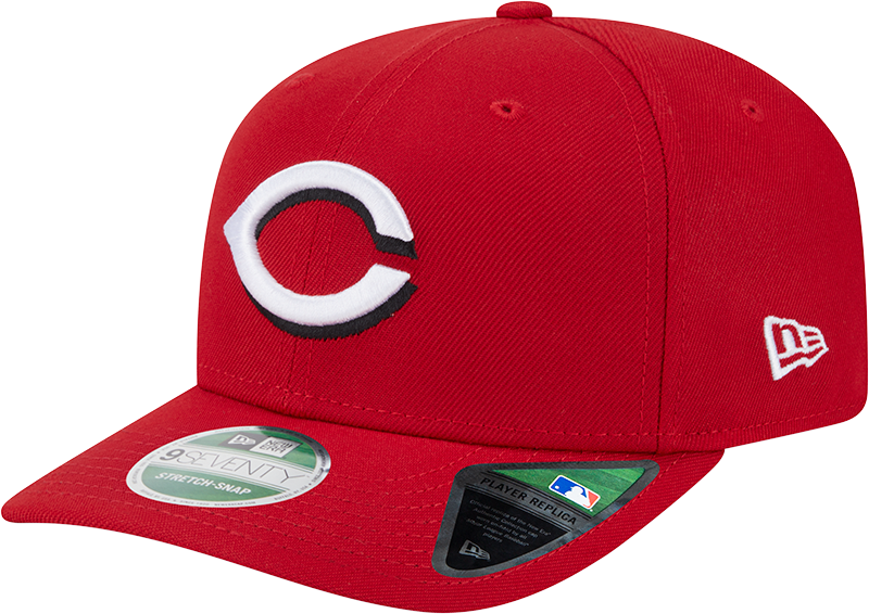 Cincinnati Reds Home Authentic Collection 9SEVENTY Stretch-Snap Hat
