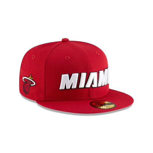 Miami Heat 2025 Statement Edition 59FIFTY Fitted Hat - New Era Cap