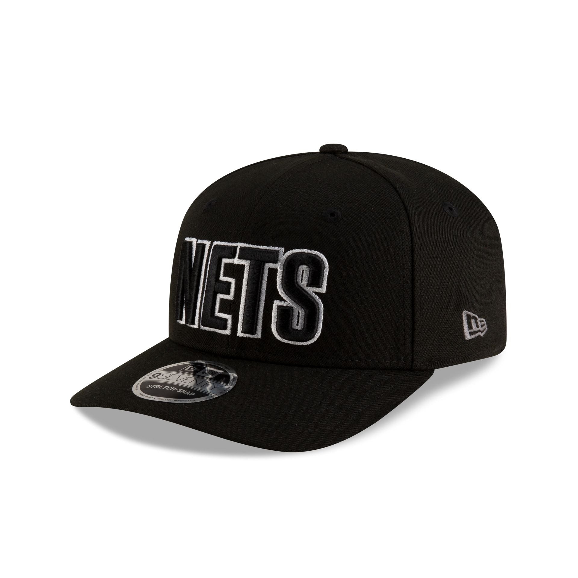 Brooklyn Nets 2025 Statement Edition 9SEVENTY Stretch-Snap Hat
