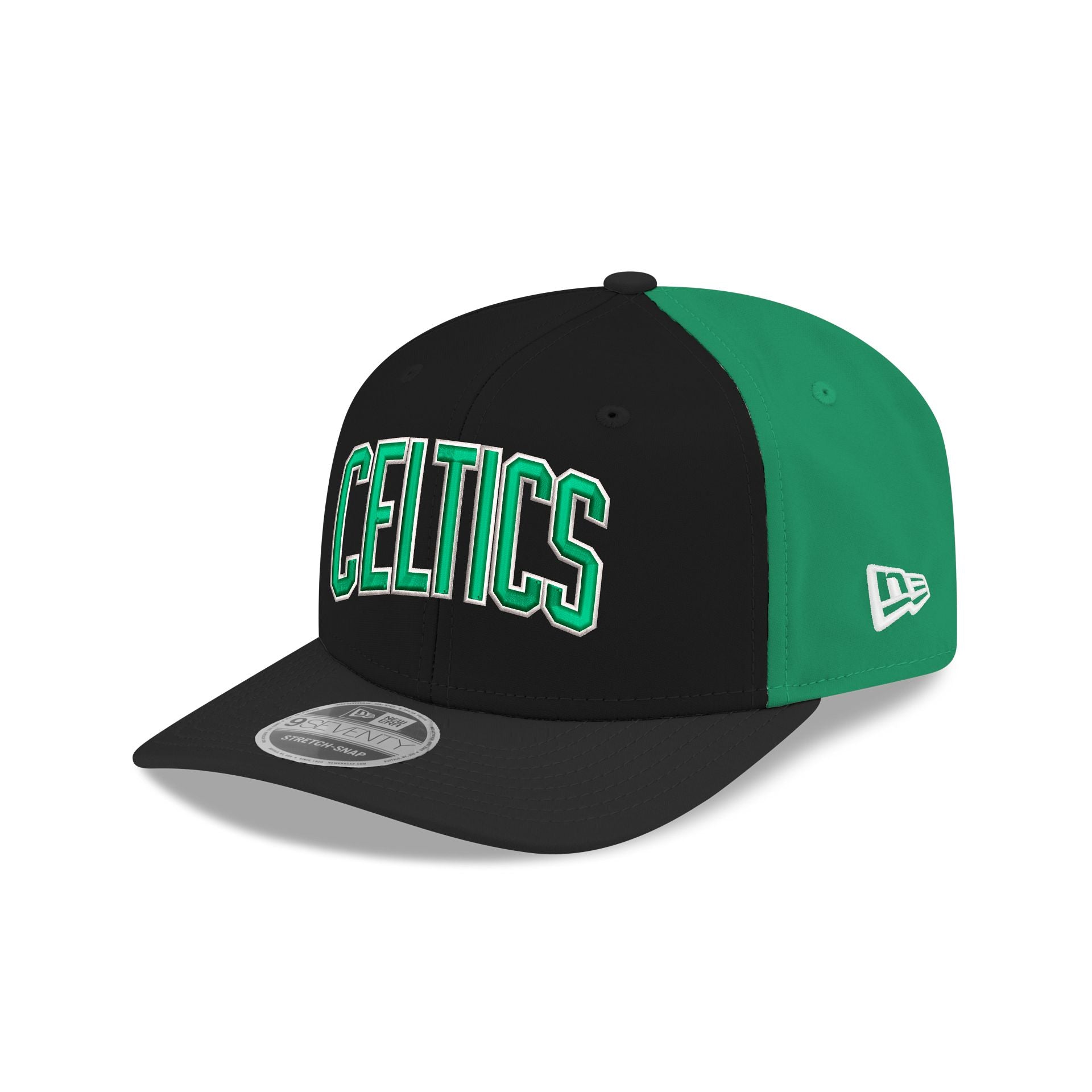 Boston Celtics 2025 Statement Edition 9SEVENTY Stretch-Snap Hat