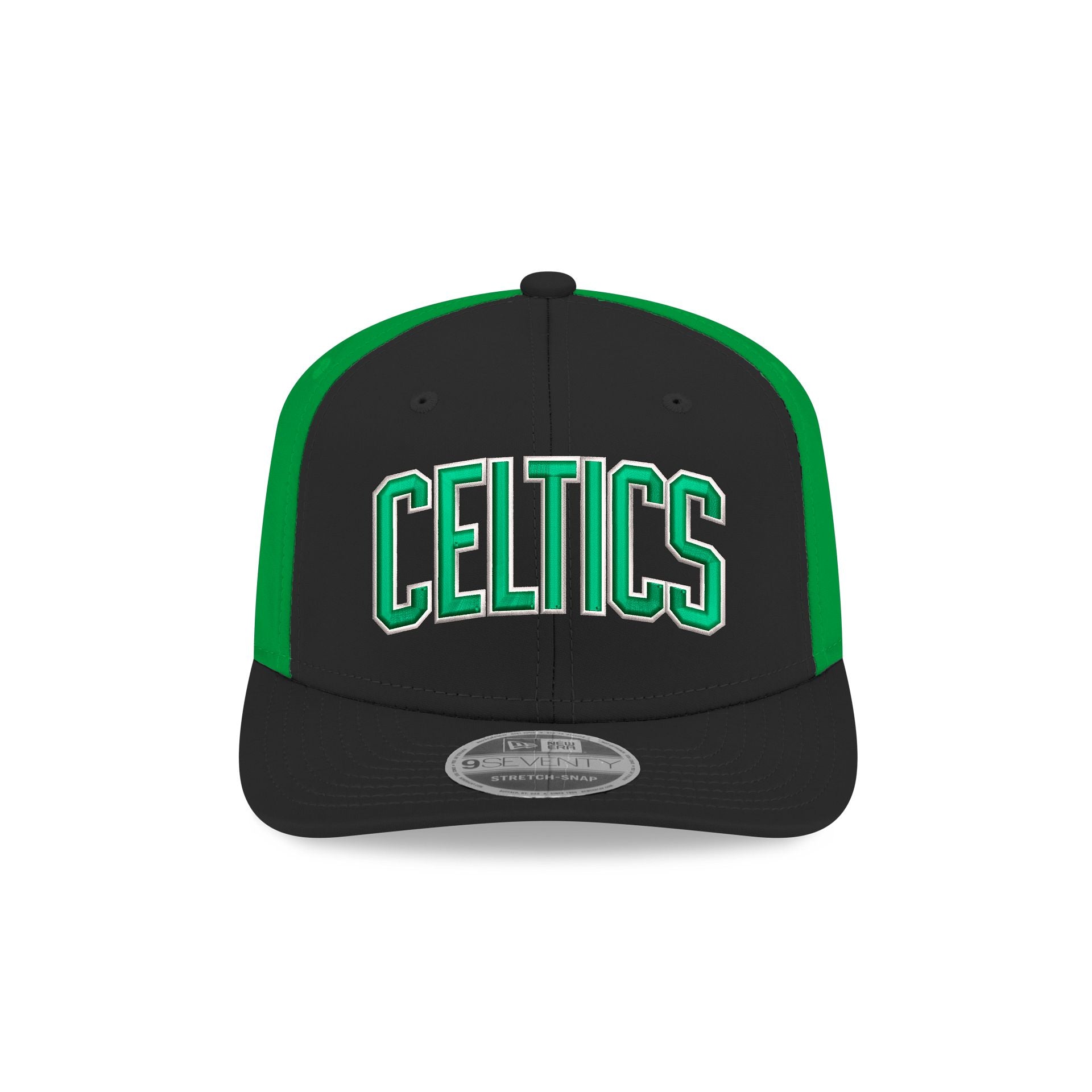 Boston Celtics 2025 Statement Edition 9SEVENTY Stretch-Snap Hat
