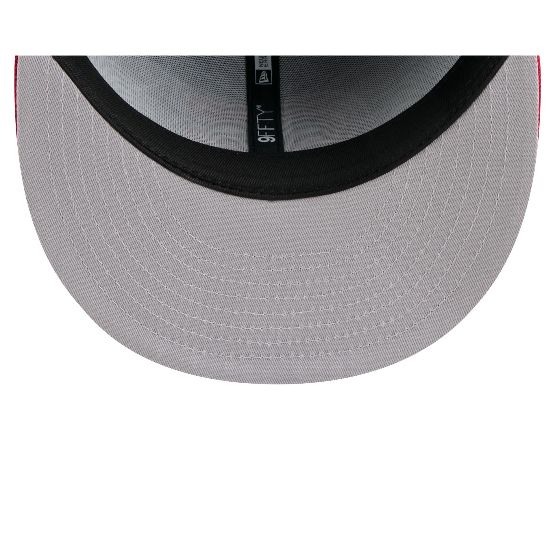 Montreal Canadiens Red Visor 9FIFTY Snapback Hat