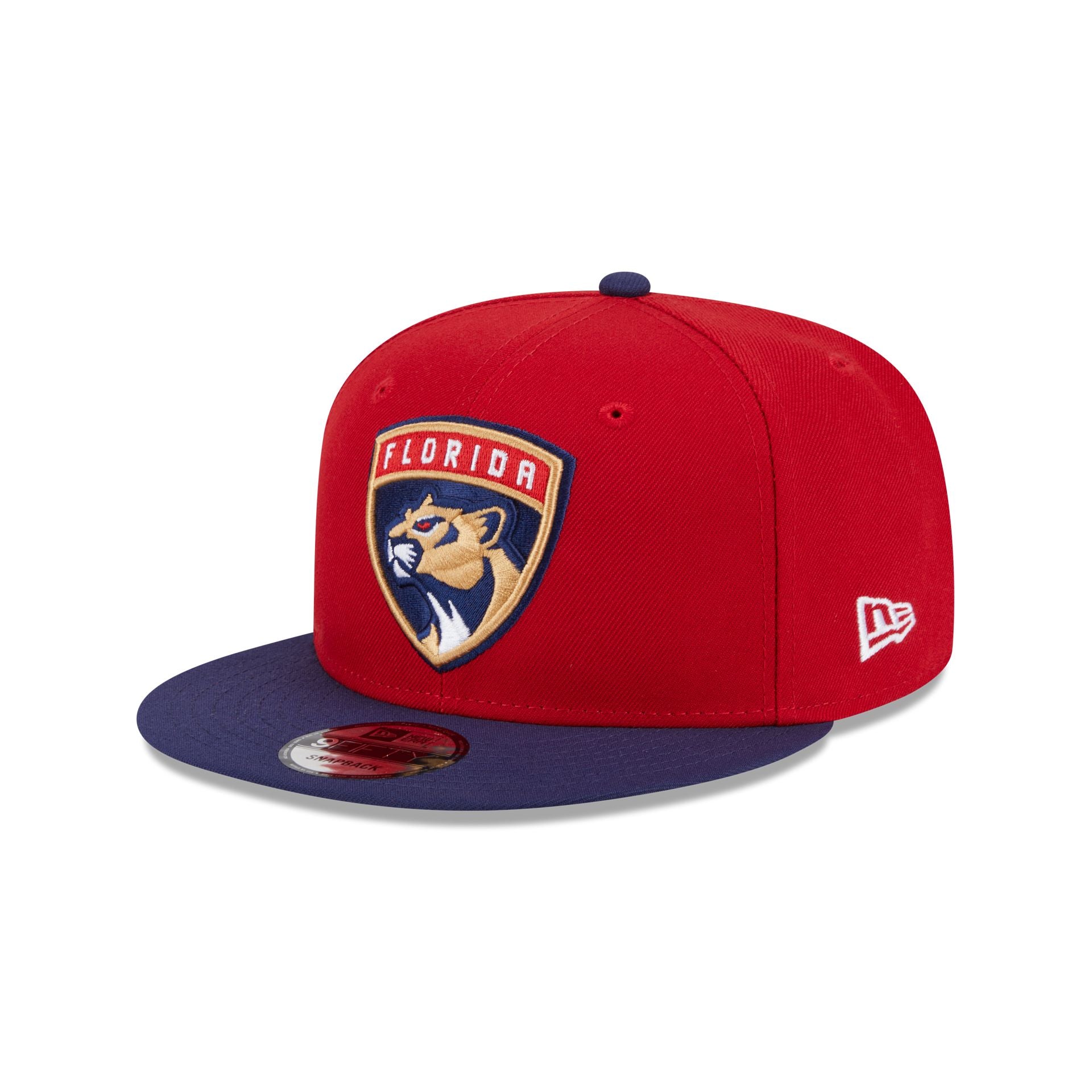 Florida Panthers Navy Visor 9FIFTY Snapback Hat