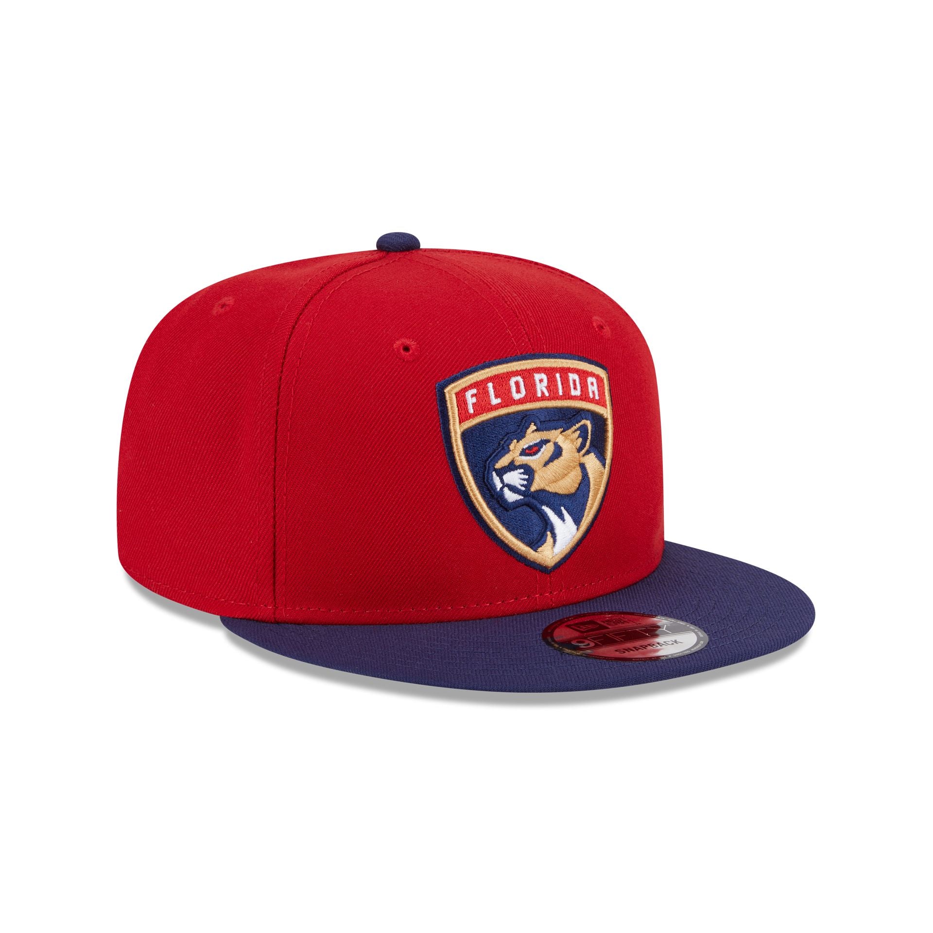 Florida Panthers Navy Visor 9FIFTY Snapback Hat