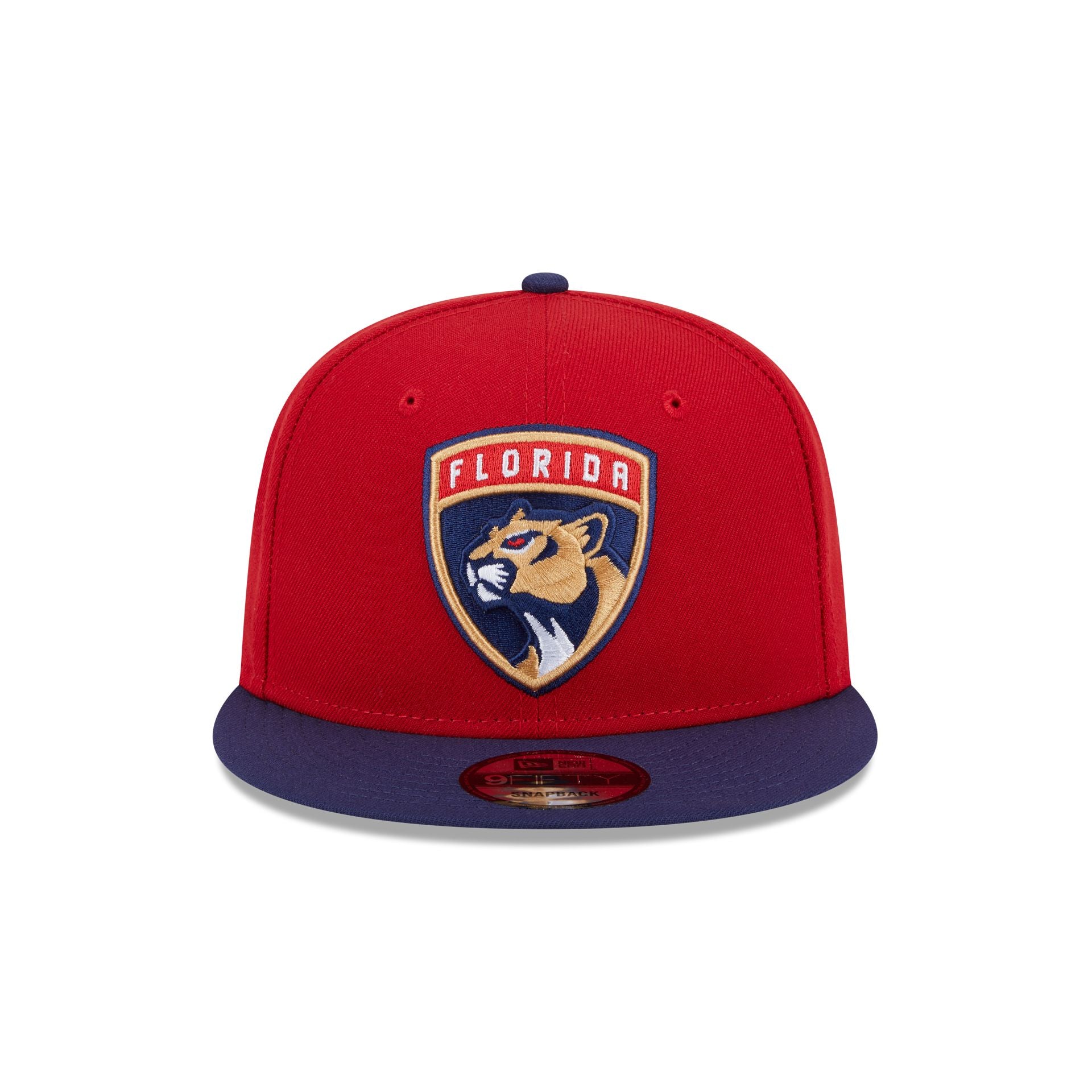 Florida Panthers Navy Visor 9FIFTY Snapback Hat