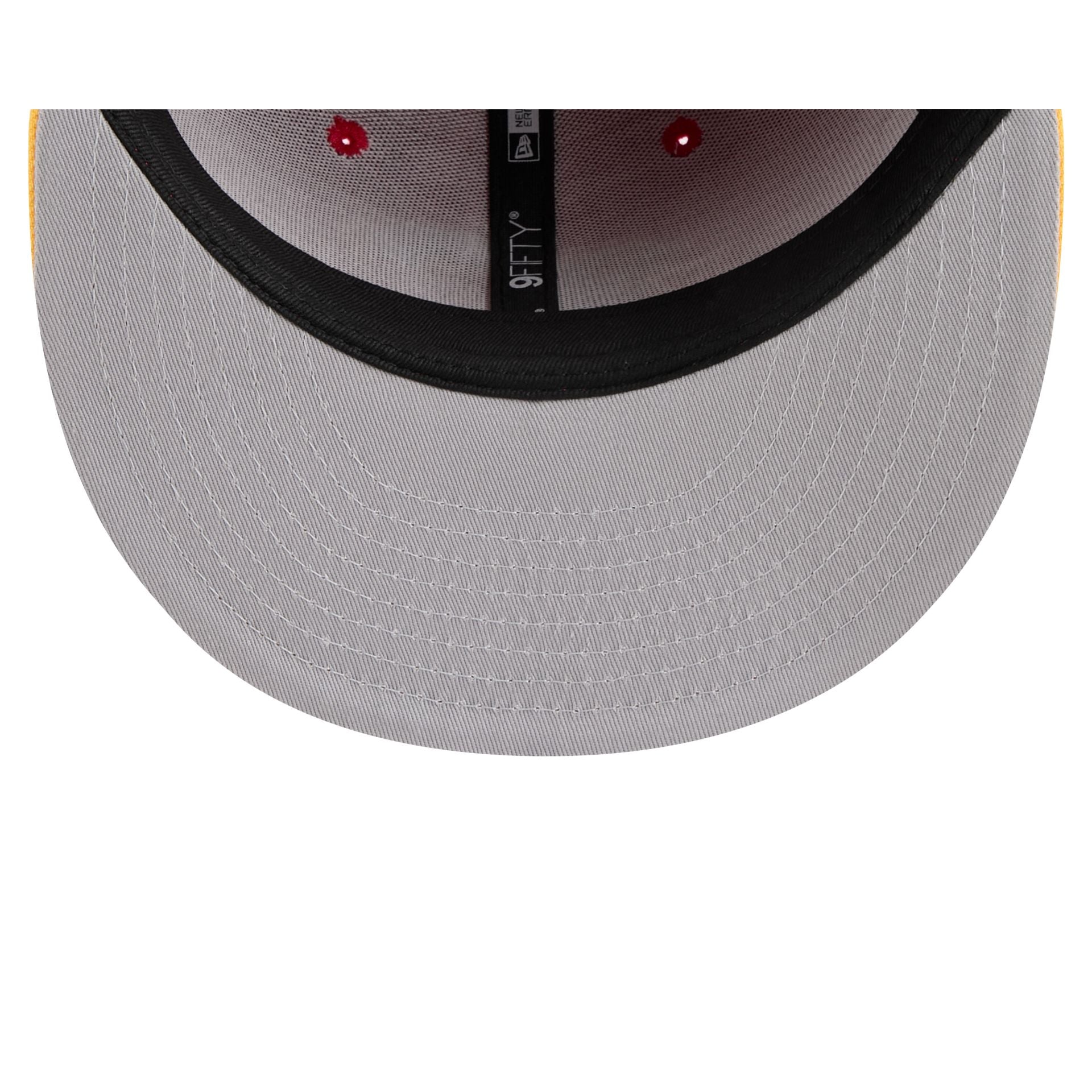 Calgary Flames Yellow Visor 9FIFTY Snapback Hat