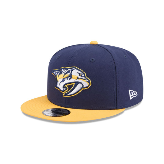 Nashville Predators Yellow Visor 9FIFTY Snapback Hat - New Era Cap