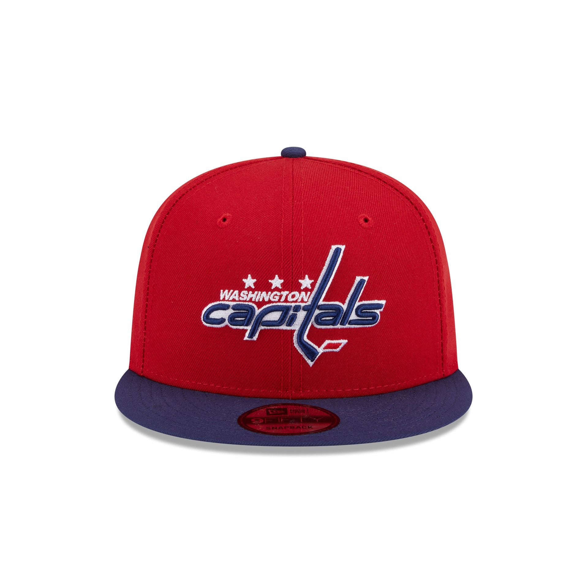 Washington Capitals Navy Visor 9FIFTY Snapback Hat