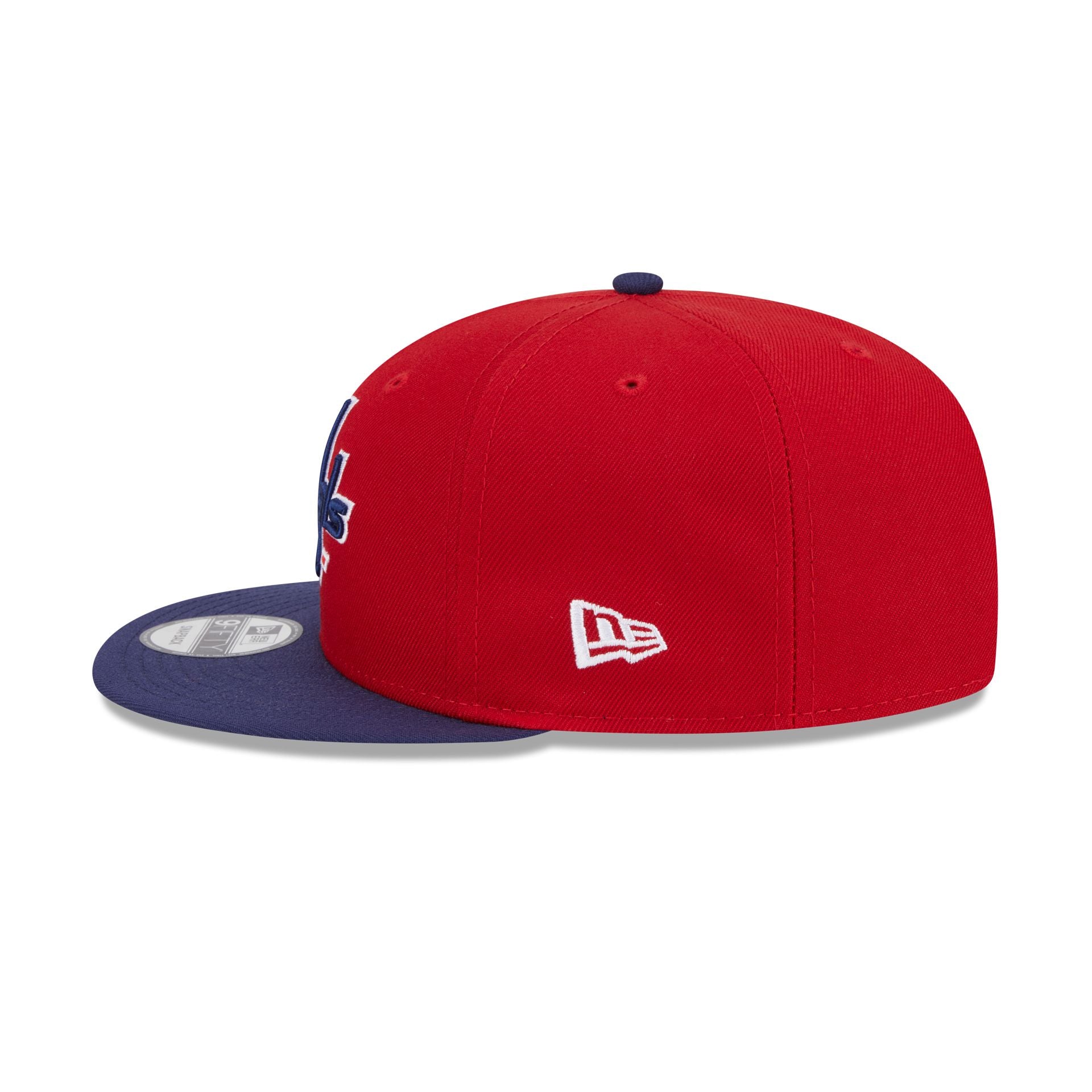 Washington Capitals Navy Visor 9FIFTY Snapback Hat