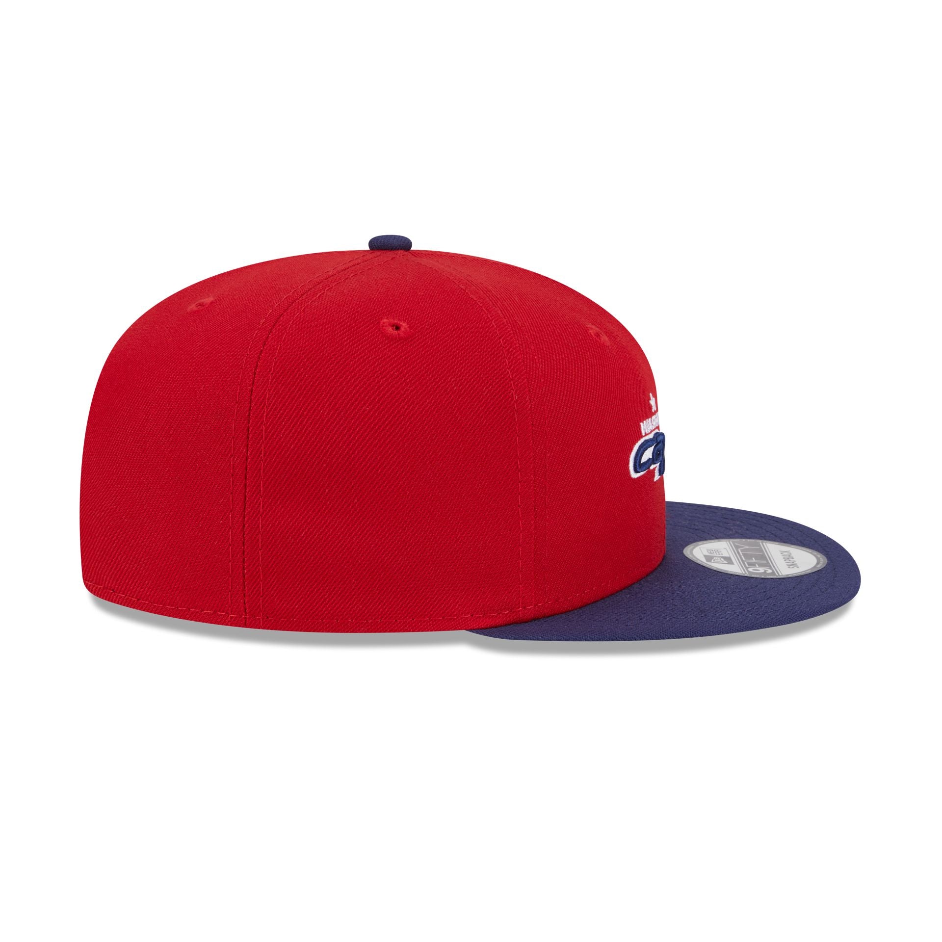 Washington Capitals Navy Visor 9FIFTY Snapback Hat
