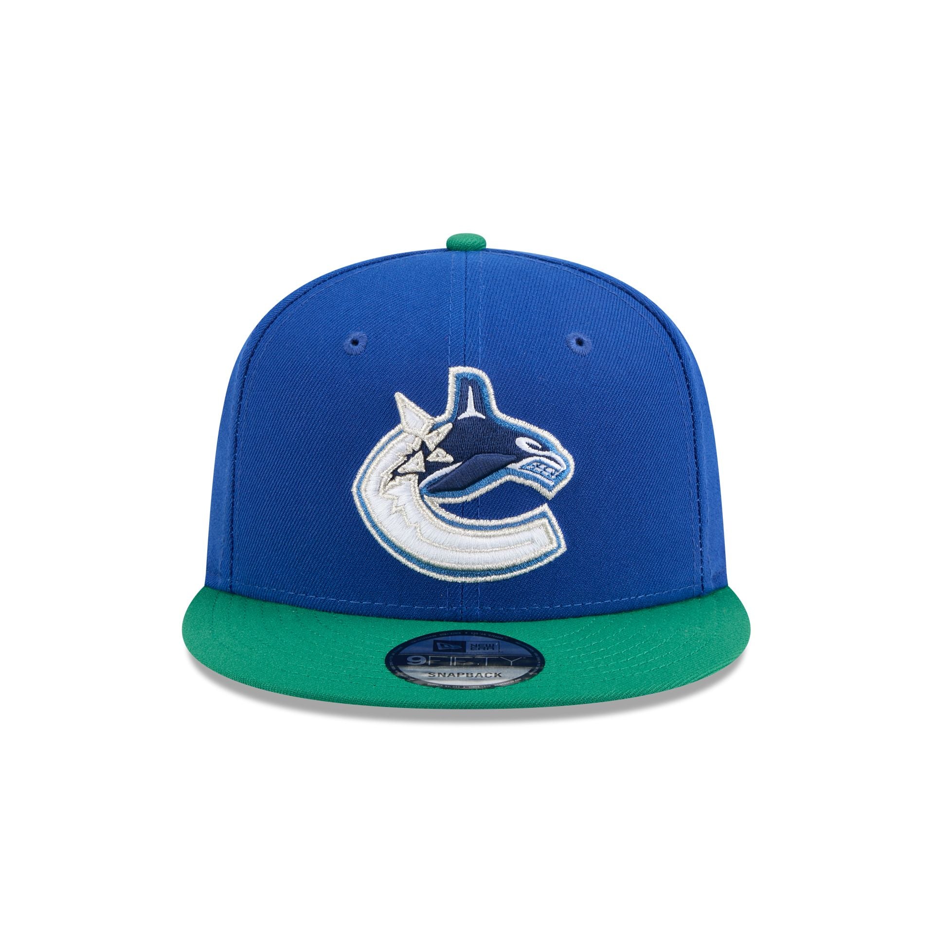 Vancouver Canucks Green Visor 9FIFTY Snapback Hat