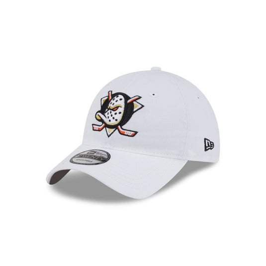 Anaheim Ducks White 9TWENTY Adjustable Hat - New Era Cap
