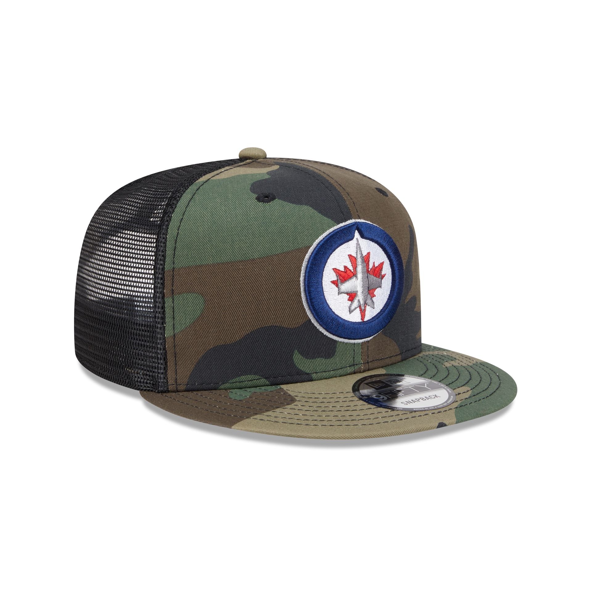 Winnipeg Jets Camo 9FIFTY Trucker Hat