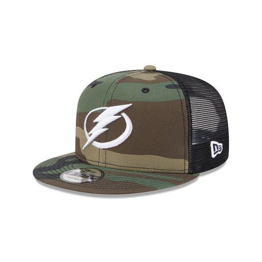 Tampa Bay Lightning Camo 9FIFTY Trucker Hat - New Era Cap