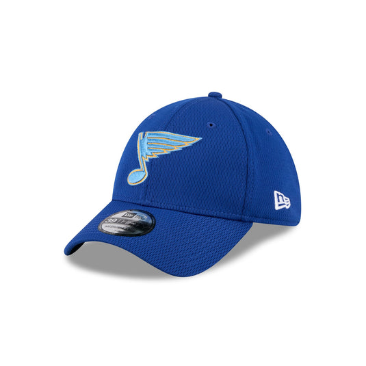 St. Louis Blues Blue 39THIRTY Stretch Fit Hat - New Era Cap