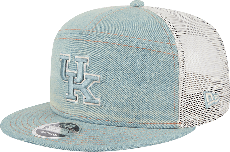 Kentucky Wildcats Denim Split Panel 9FIFTY Trucker Hat