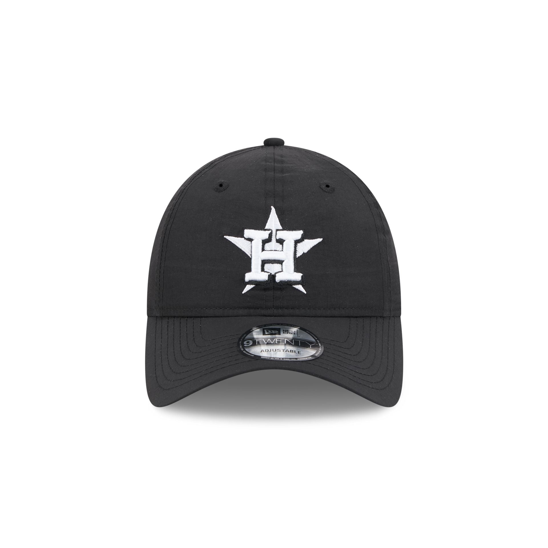 Houston Astros Everyday Nylon Black 9TWENTY Adjustable Hat