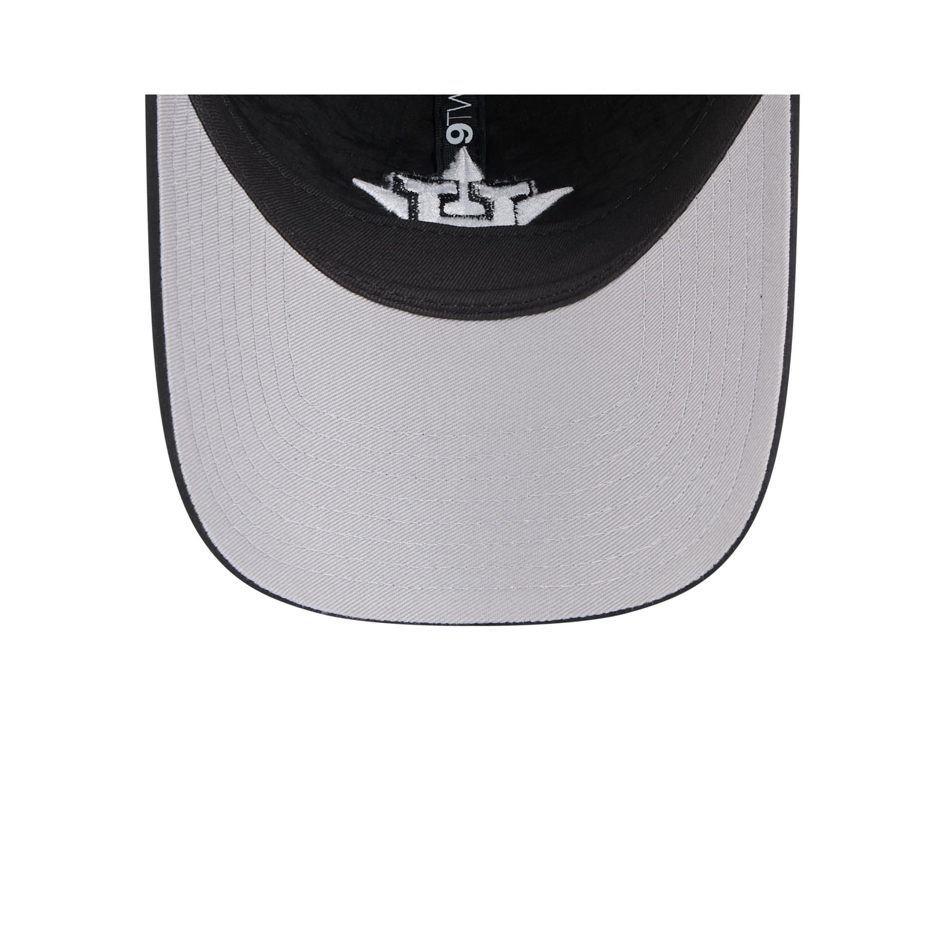 Houston Astros Everyday Nylon Black 9TWENTY Adjustable Hat