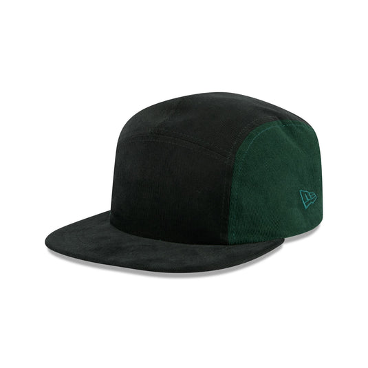 New Era Cap Black Emerald Cord Camper Strapback Hat - New Era Cap