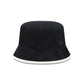New Era Cap Black and White Cord Bucket Hat