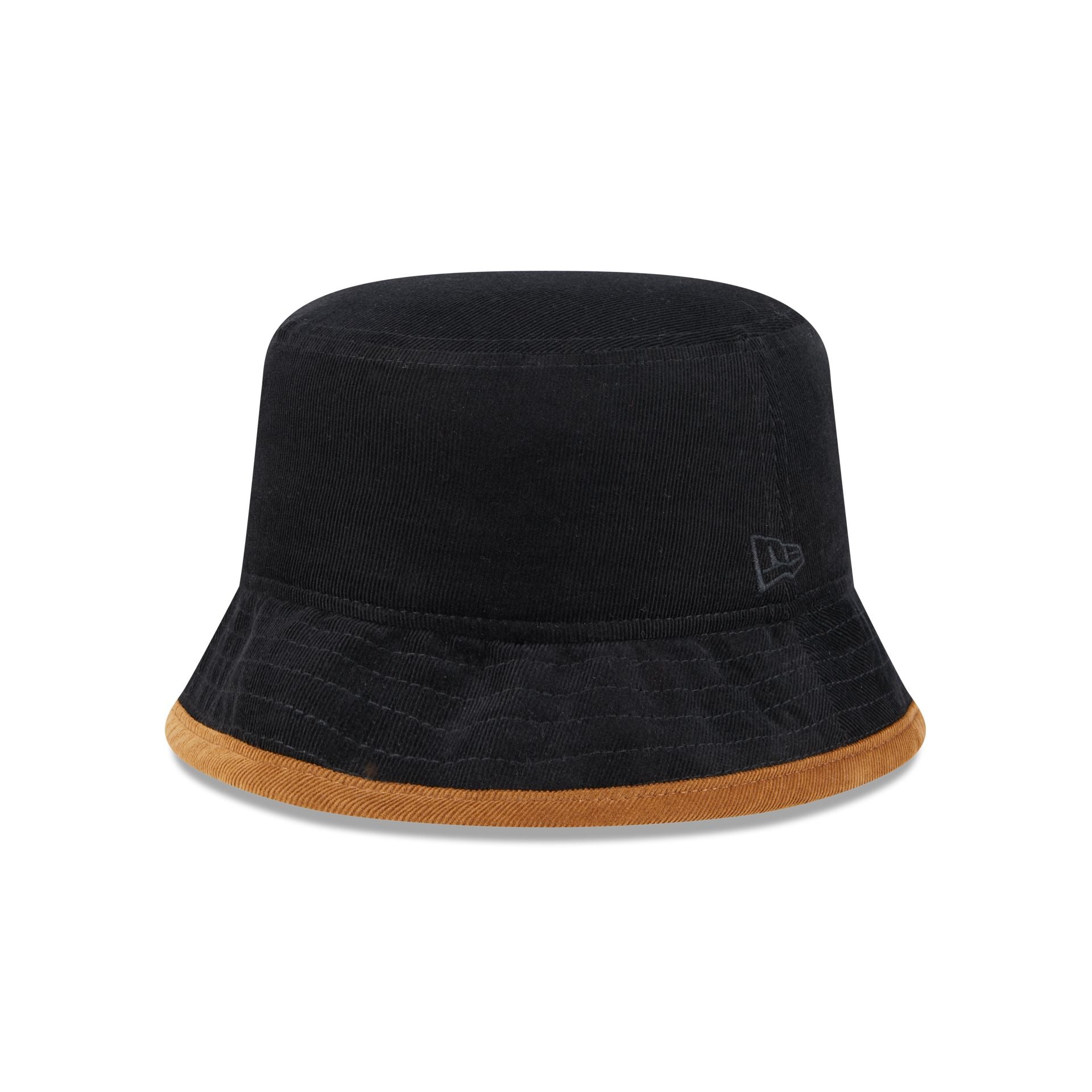 New Era Cap Black Tiramisu Cord Bucket Hat