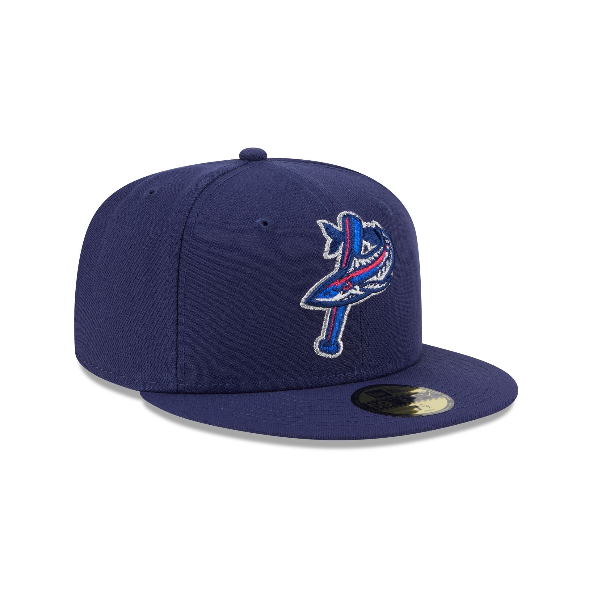 Pensacola Blue Wahoos Authentic Collection 59FIFTY Fitted Hat