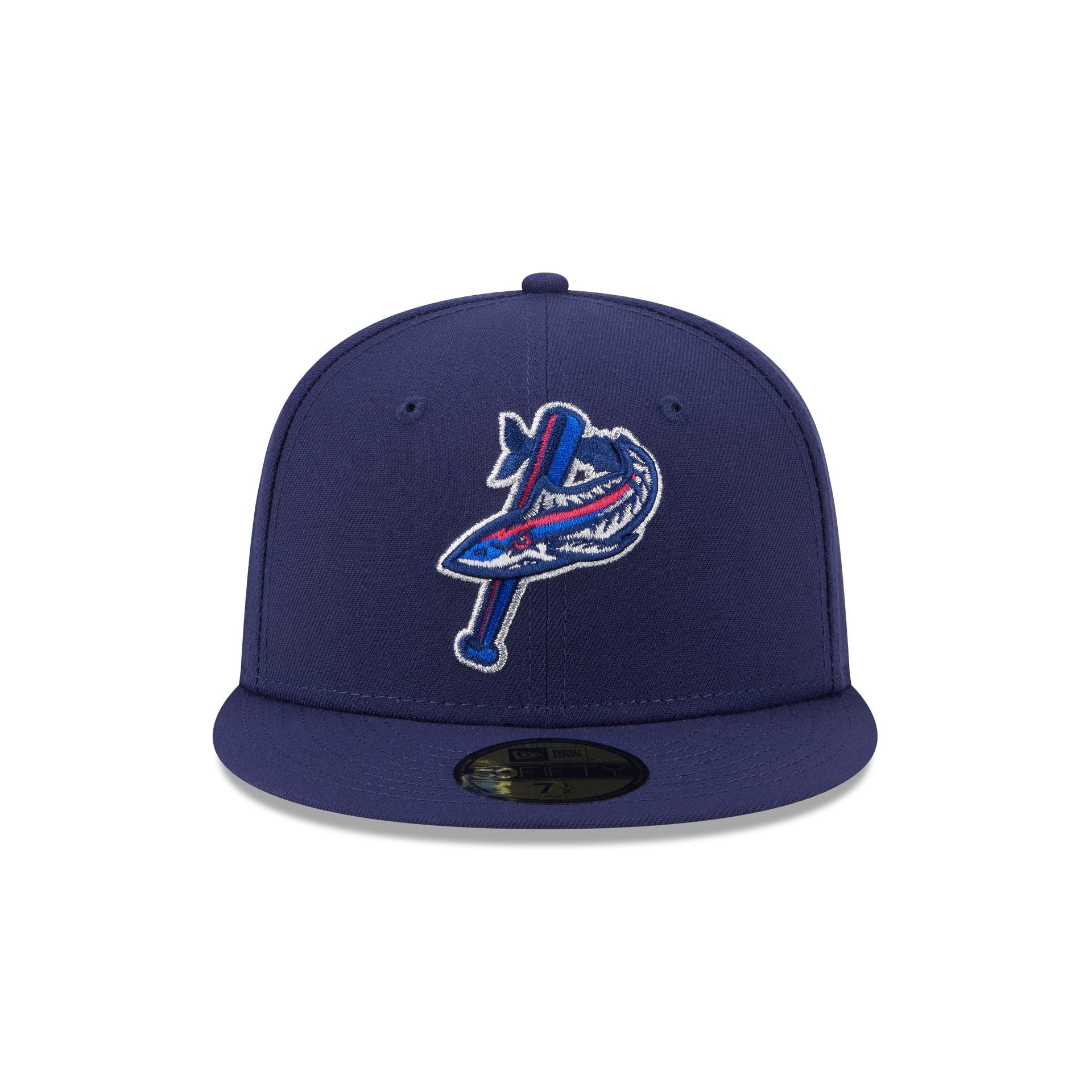 Pensacola Blue Wahoos Authentic Collection 59FIFTY Fitted Hat