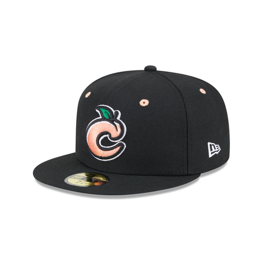 Columbus Clingstones Alternate Black 59FIFTY Fitted Hat - New Era Cap