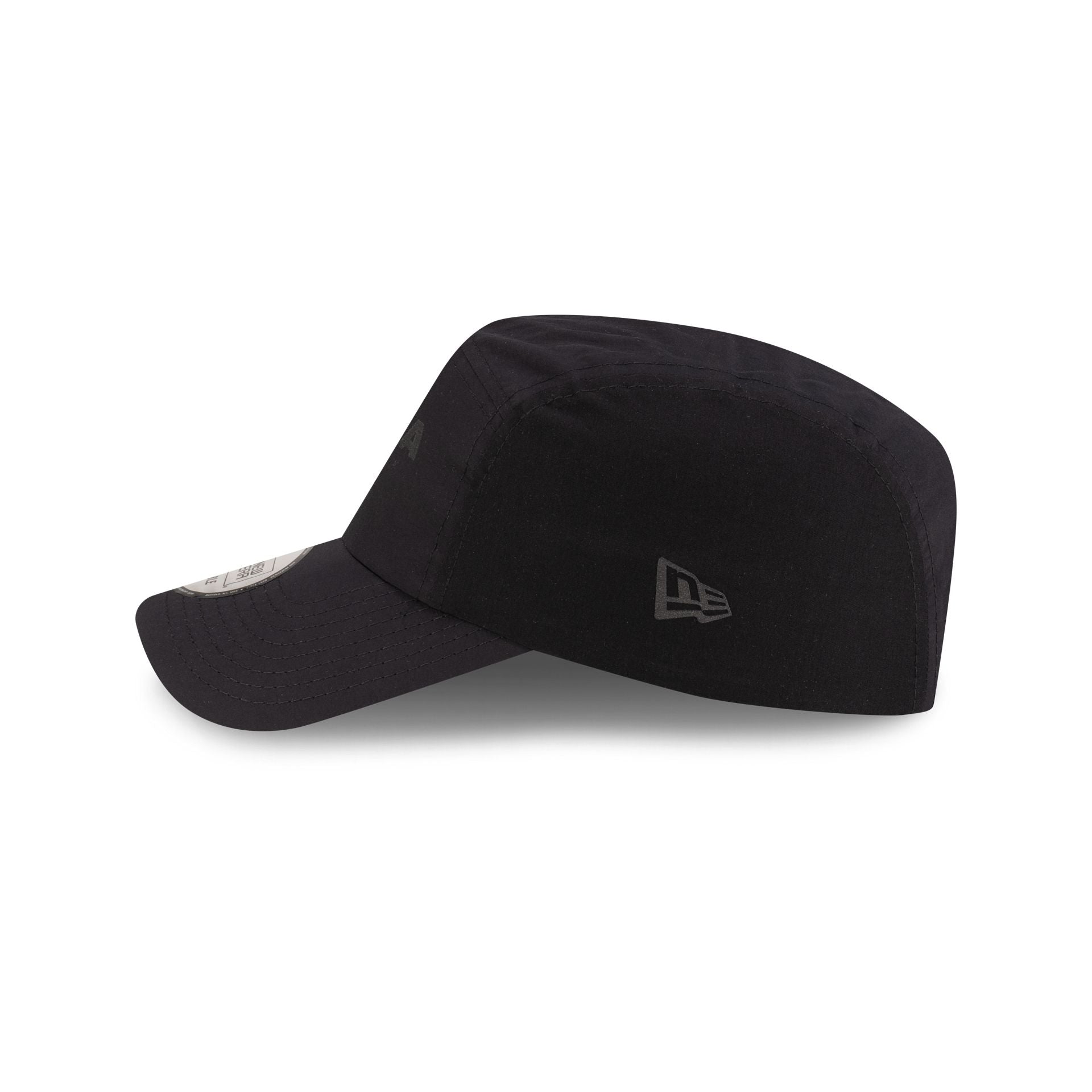 New Era Cap Tech Black Runner Strapback Hat