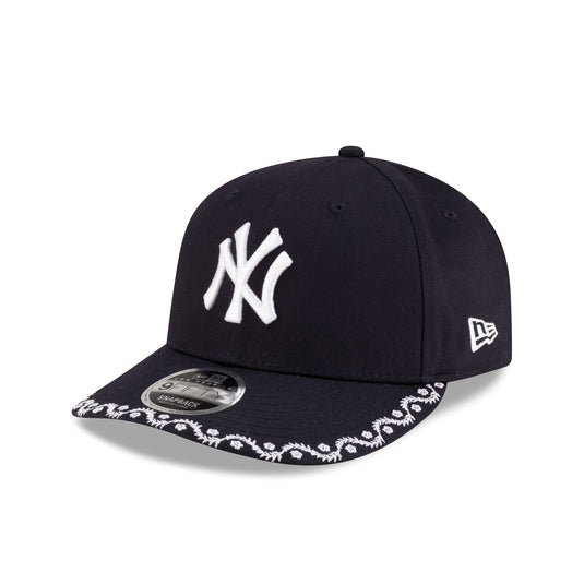 New York Yankees Floral Navy Low Profile 9FIFTY Snapback Hat - New Era Cap