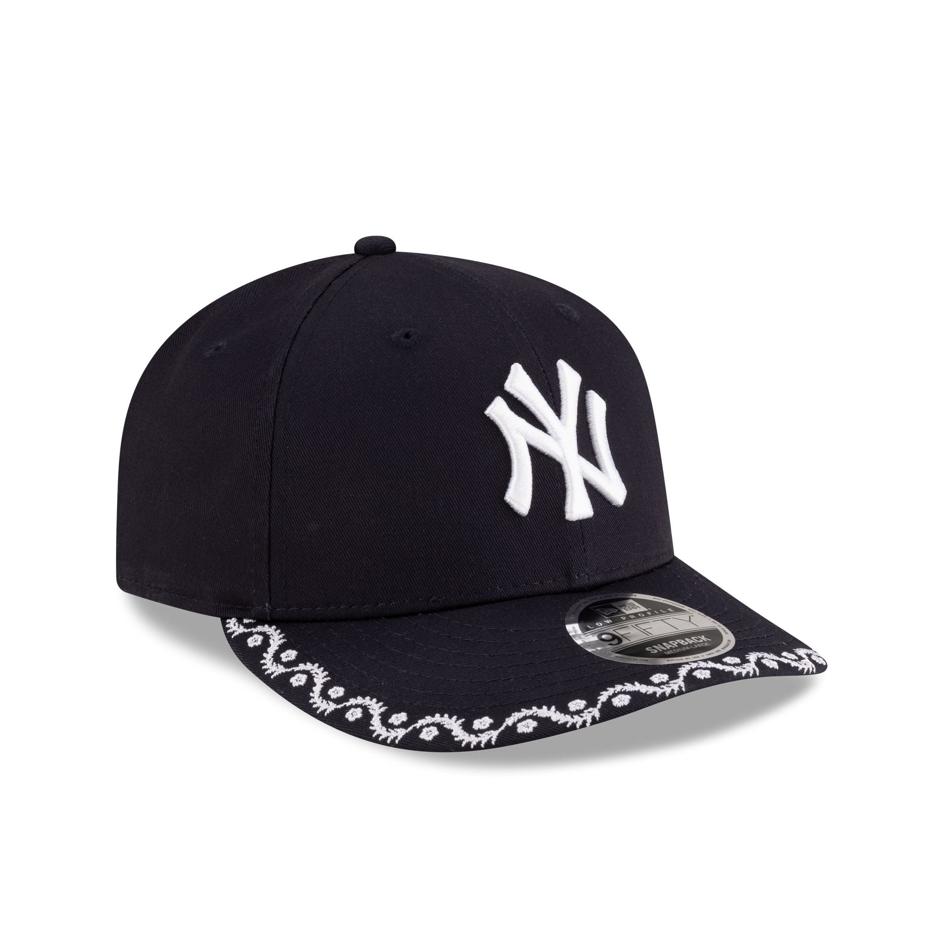 New York Yankees Floral Navy Low Profile 9FIFTY Snapback Hat